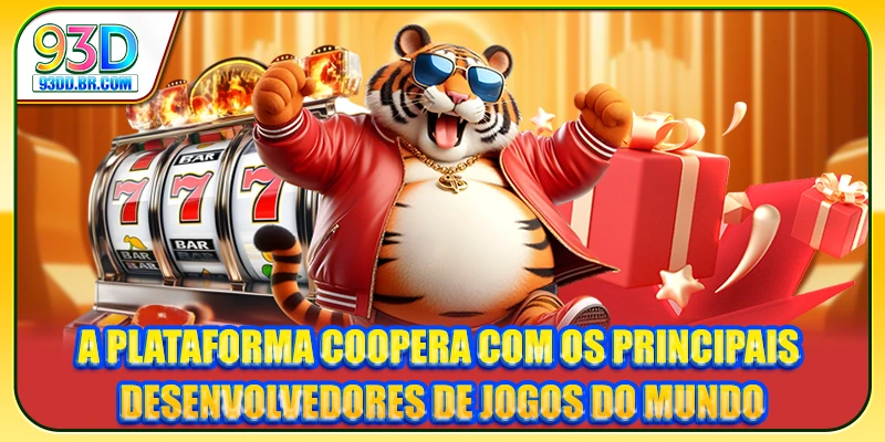 A plataforma coopera com os principais desenvolvedores de jogos do mundo