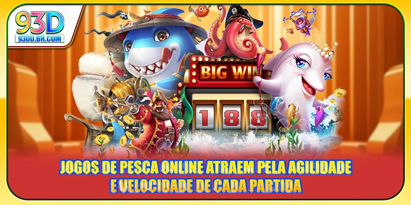 Jogos de Pesca Online atraem pela agilidade e velocidade de cada partida Jogos de Pesca Online atraem pela agilidade e velocidade de cada partida