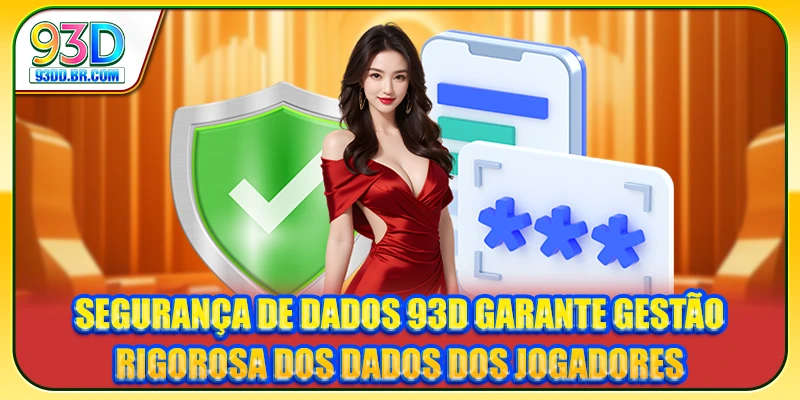 Segurança de Dados 93D garante gestão rigorosa dos dados dos jogadores